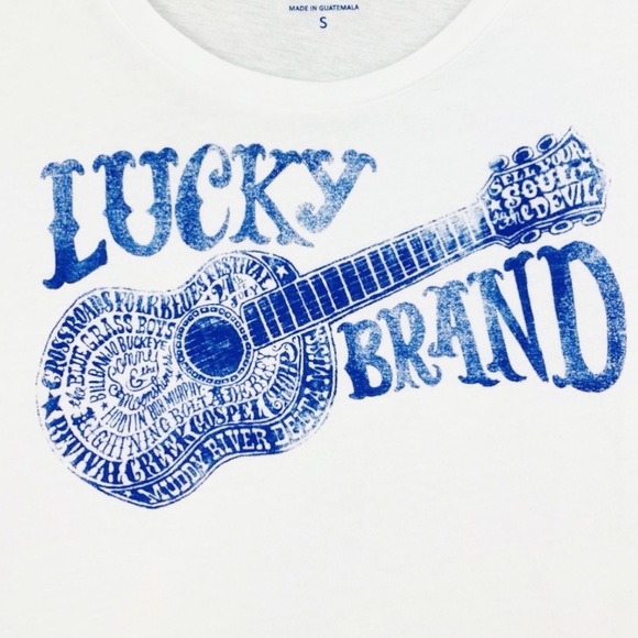 Lucky Brand Lightweight Graphic Short Sleeve T-shirt - Picture 4 of 7